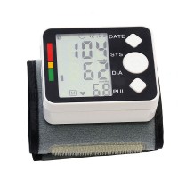 Blood Pressure Wrist Monitor Pulse Meter Tonometer Digital Sphygmomanometer