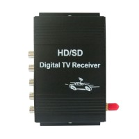 HD/SD Mobile USA TV Tuner Receiver Car Digital Box ATSC 4-channel 50-810MHz M-488X 