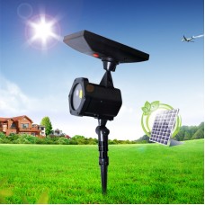 Solar Power LED Laser Projector Lawn Outdoor Removing Stage Light Lamp Outdoor Decor
