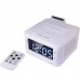 Wireless Bluetooth Speaker USB Charging FM Radio Alarm Clock Charger Speaker  