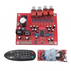 LC75342 Remote Volume Ajustable Preamplifier Board