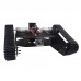 Robo-Soul TK-100 Creeper Truck Robotic Crawler RC Car Chassis Robot Base Kit Black