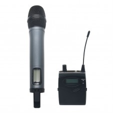 Portable Wireless Microphone for DSLR Camera UHF Handheld Cordless Microphone 