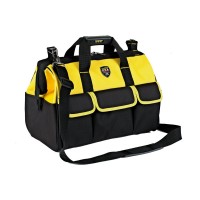 16" Heavy Duty Electrical Tool Bag Carrying Tool Bag Oxford Toolkit for Drill Impact  