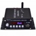 Kinter TA-2024 USB/MP3 HiFi Audio AUX Bluetooth Class-D Digital Amplifier 2x 20W