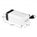 4W Ultra Quiet Oxygen Pump Aquarium Pond Air Pump Freshwater with Double Air 