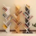 11-Shelf Rack Home Furniture Panel Wood Tree Shaped Bookcase Bookshelf