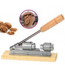 Nut Cracker Tool Heavy Duty Pecan Walnut Sheller Nut Opener Kitchen Gadget Metal