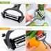 Multifunction Stainless Steel Rotary Potato Peeler Vegetable Fruit Cutter Kitchenware 3 Blade