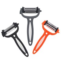 Multifunction Stainless Steel Rotary Potato Peeler Vegetable Fruit Cutter Kitchenware 3 Blade