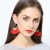 Women Ethnic Bohemia Boho Fan-shaped Tassel Fringe Dangle Drop Ear Stud Earrings