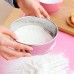 Stainless Steel Mesh Flour Sifting Sifter Sieve Strainer Cake Baking Kitchen 