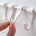 Wall Hanging Mobile Hooks Kitchen Bathroom Towel Clothes Suction Cup Sucker Hanger Holder Rack 