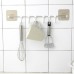 Wall Hanging Mobile Hooks Kitchen Bathroom Towel Clothes Suction Cup Sucker Hanger Holder Rack 