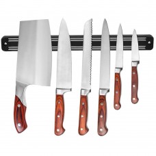 Wall-Mount Magnetic Knife Storage Holder Chef Rack Strip Utensil Kitchen Tool