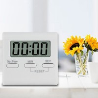 LCD Digital Kitchen Cooking Timer Count-Down Up Clock Loud Alarm Reminder Home