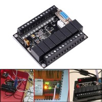 DC 10-28V 5A FX1N-20MR PLC Board Relay Delay Module RS232/TTL