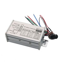 12V 24V Max 20A PWM DC Motor Stepless Variable Speed Control Controller Switch 