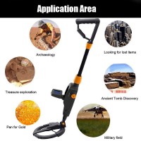 MD-1008A Metal Detector Beach Search Machine Underground Gold Digger LCD Diaplay