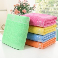 Cotton Mushroom Print Towels Soft Absorbent Bath Sheet Hand Bathroom Washcloth 70x140cm