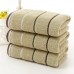 Cotton Towel Stripe Face Hand Bath Cloth Sheet Bathroom Absorbent Home 74x34cm   