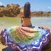 Mandala Bohemian Round Beach Hippie Tapestry Throw Yoga Mat Towel Indian Blanket