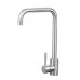 Pull Down Kitchen Sink Wash Basin Cold Water Faucet Mixer Tap Single Handle Stainlesss Steel 