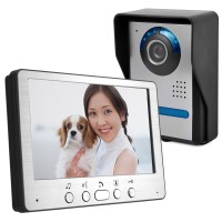 HD 7" TFT Color Video Door Phone Intercom Doorbell Home Security Camera Monitor Night Vision System