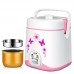 1.2L Mini Rice Cooker 220V 200W Power Electric Steamer Warmer Mechanical Type Home Use 
