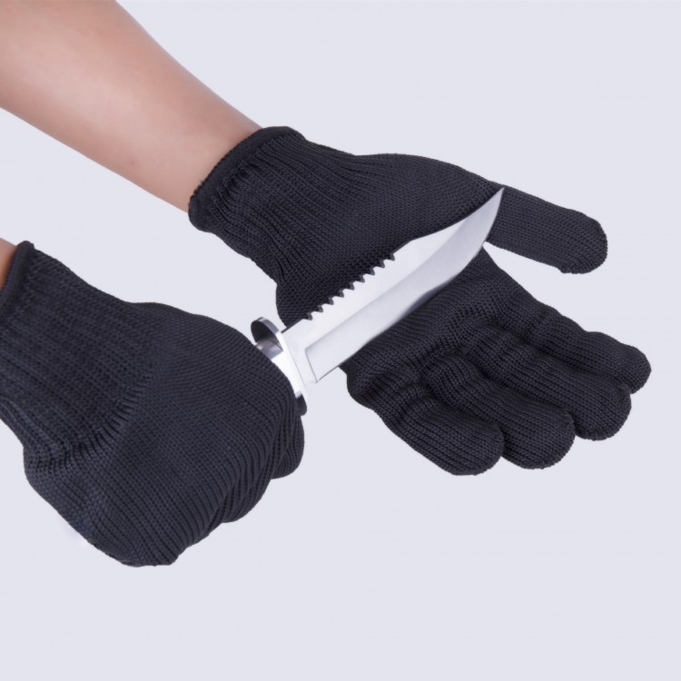 New Cut Proof Stab Resistant Steel Wire Metal Mesh Gloves Butcher Safety M8J0 