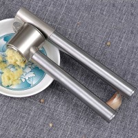  Durable Home Kitchen Tool Aluminum Garlic Press Presser Crusher Slicer Gadgets Stainless Steel