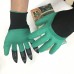 Garden GENIE Gloves for Digging Planting With 4 ABS Plastic Claws Gardening 