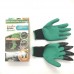 Garden GENIE Gloves for Digging Planting With 4 ABS Plastic Claws Gardening 