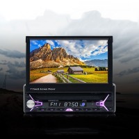 7" Touch Screen Car Bluetooth Multimedia Player Foldable Smart Stereo FM Radio Reversing
