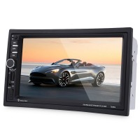 7" 2Din Car Audio Stereo HD MP5 Player FM Remote Control GPS Navigation Function