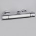 Concealed Bathroom Brass Auto Thermostatic Temperature Control Shower Valve Faucet Mixer Tap Chrome