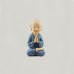 4PCS Kungfu Little Monk Figurines Car Babys Decoration Buddha Shaolin Temple Monks Toys Resin