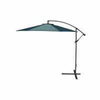 270cm Patio Umbrella Offset Hanging Umbrella Outdoor Market Umbrella  