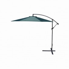 270cm Patio Umbrella Offset Hanging Umbrella Outdoor Market Umbrella  