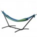 Hammock Stand Hammock With Space Saving Steel Stand Include Carrying Case 