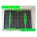 100X60X70mm Pet Kennel Cat Dog Folding Crate Wire Metal Cage W/Divider 