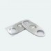 Stainless Steel Pocket Cigar Cutter Knife Double Blades Scissors Shears