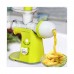 Household Manually Slow Grinding Juicer Multifuctional Fruit Squeezer Ice Cream Fruit Vegetable Hand Juicer Machine