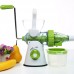 Household Desktop Manual Juicer Fruit Vegetables Juice Extractor Ice Cream Machine