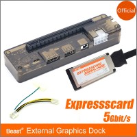 Laptop Independent Card PCI-E Expresscard External Graphics Dock 5Gbit/s