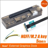NGFF/M.2 A/E Key External Graphics Dock PCI-E for Computer Win7/10