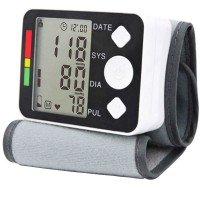 Digital Electronic Wrist Blood Pressure Monitor Sphygmomanometer Health Care