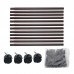 Commercial 40x30x80cm 5 Tier Layer Shelf Adjustable Steel Wire Metal Steel Shelving Rack 