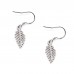 Leaf Long Earrings Dangle Women Eardrop Ear Stud Wedding Party Jewelry