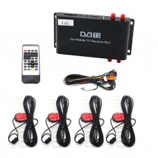 DVB-T2 Car Digital TV Box H.265 Car TV Tuner 4 Mobility Chip Signal 180 km/h Germany Only